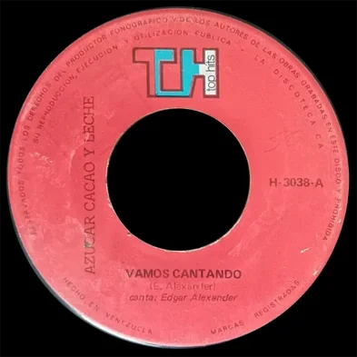 carátula de «Vamos cantando / Paraíso terreno»