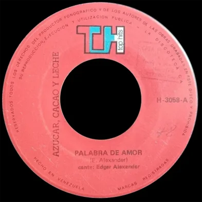carátula de «Palabra de amor / El caminante»
