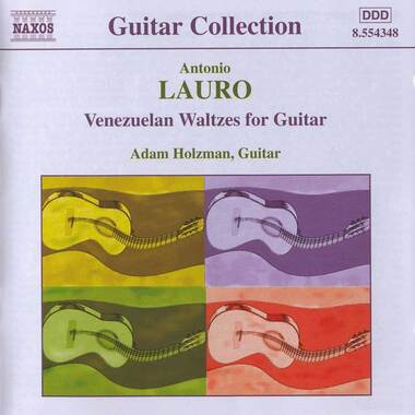 Carátula del disco Antonio Lauro: Venezuelan waltzes for guitar de 