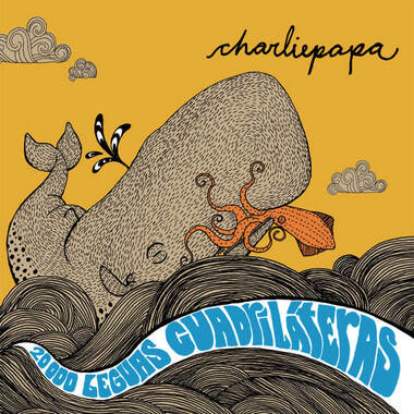 Carátula del disco 20000 leguas cuadriláteras de 