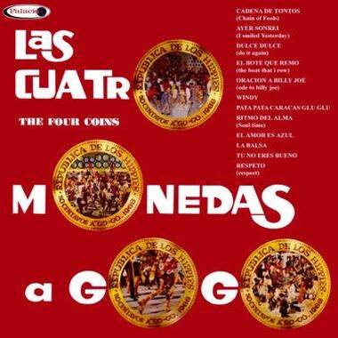 Carátula del disco Las 4 Monedas a go-go de 