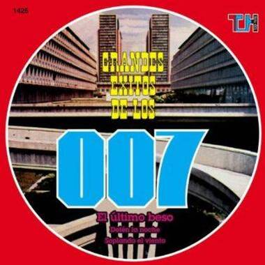 Carátula del disco Grandes éxitos de Los 007 de 