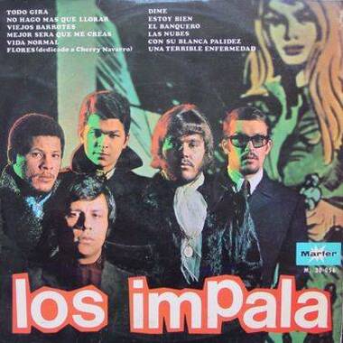 Carátula del disco Los Impala de 