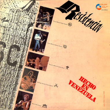 Carátula del disco Hecho en Venezuela de 