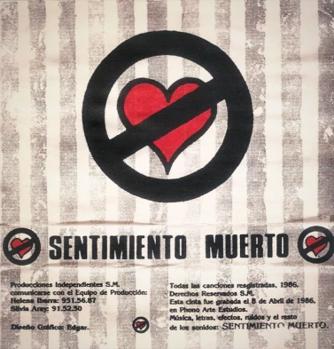 Carátula de «Sentimiento Muerto»