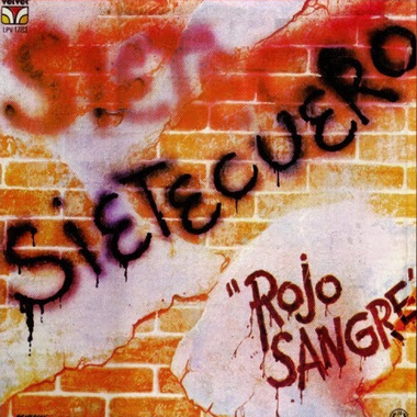 Carátula del disco Rojo sangre de 