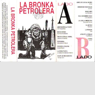 Carátula del disco La bronka petrolera de 